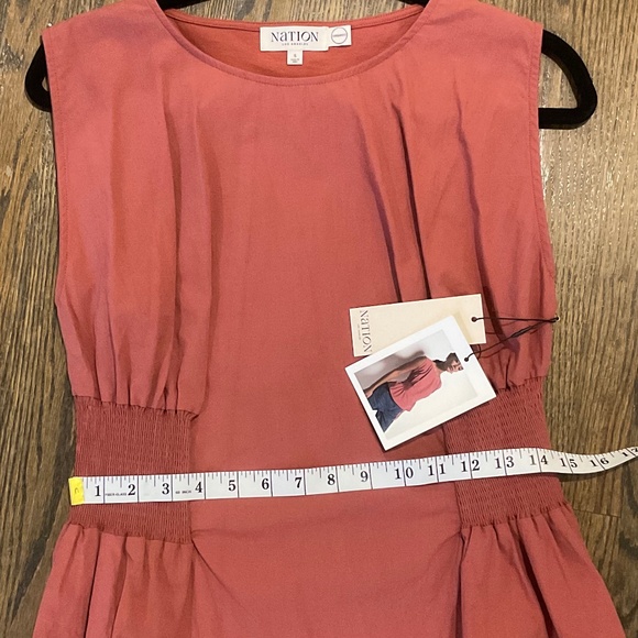 NWT Nation Lela Smocked Top - Size S - Picture 4 of 7